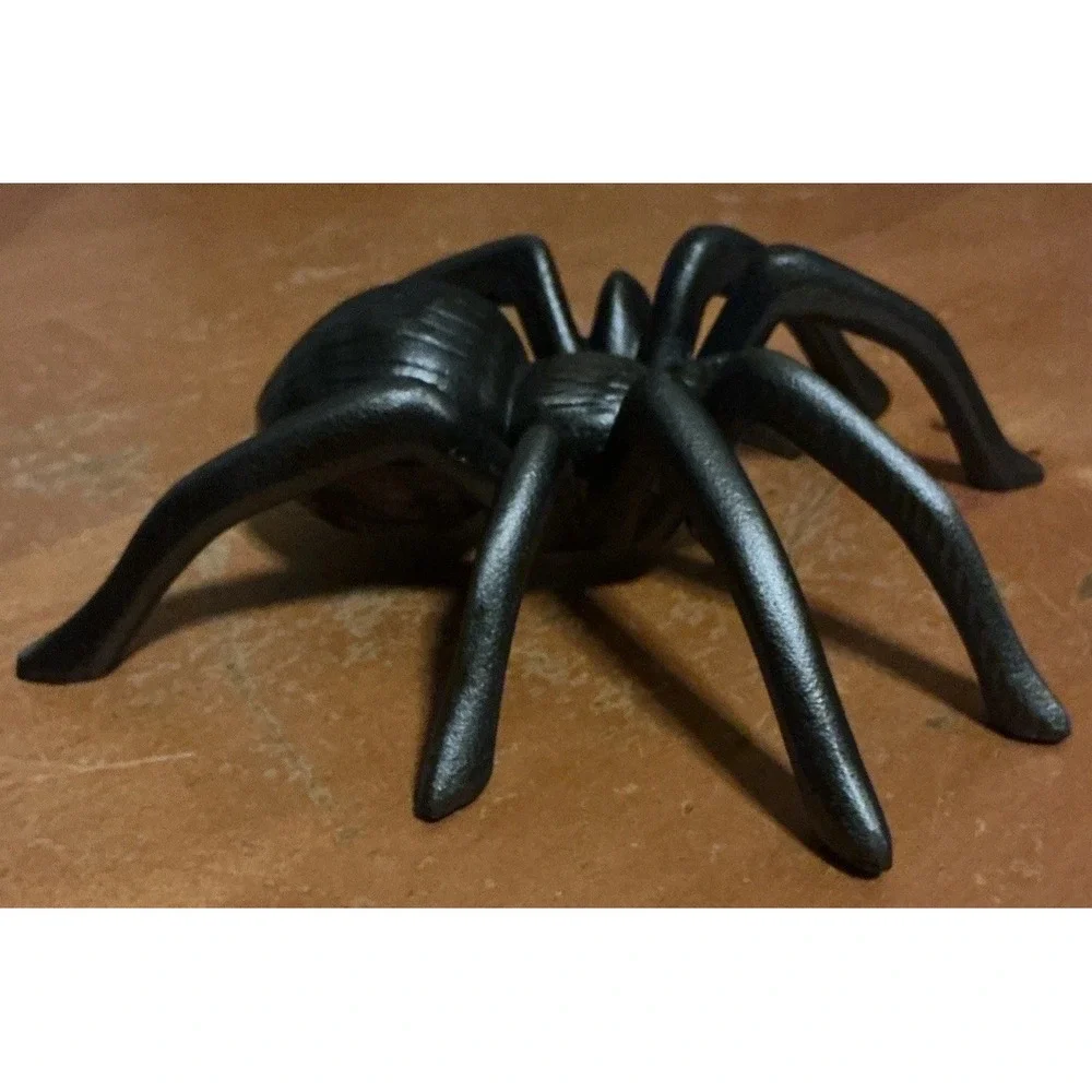 6 In‎ Cast Iron Spider Wall Decor